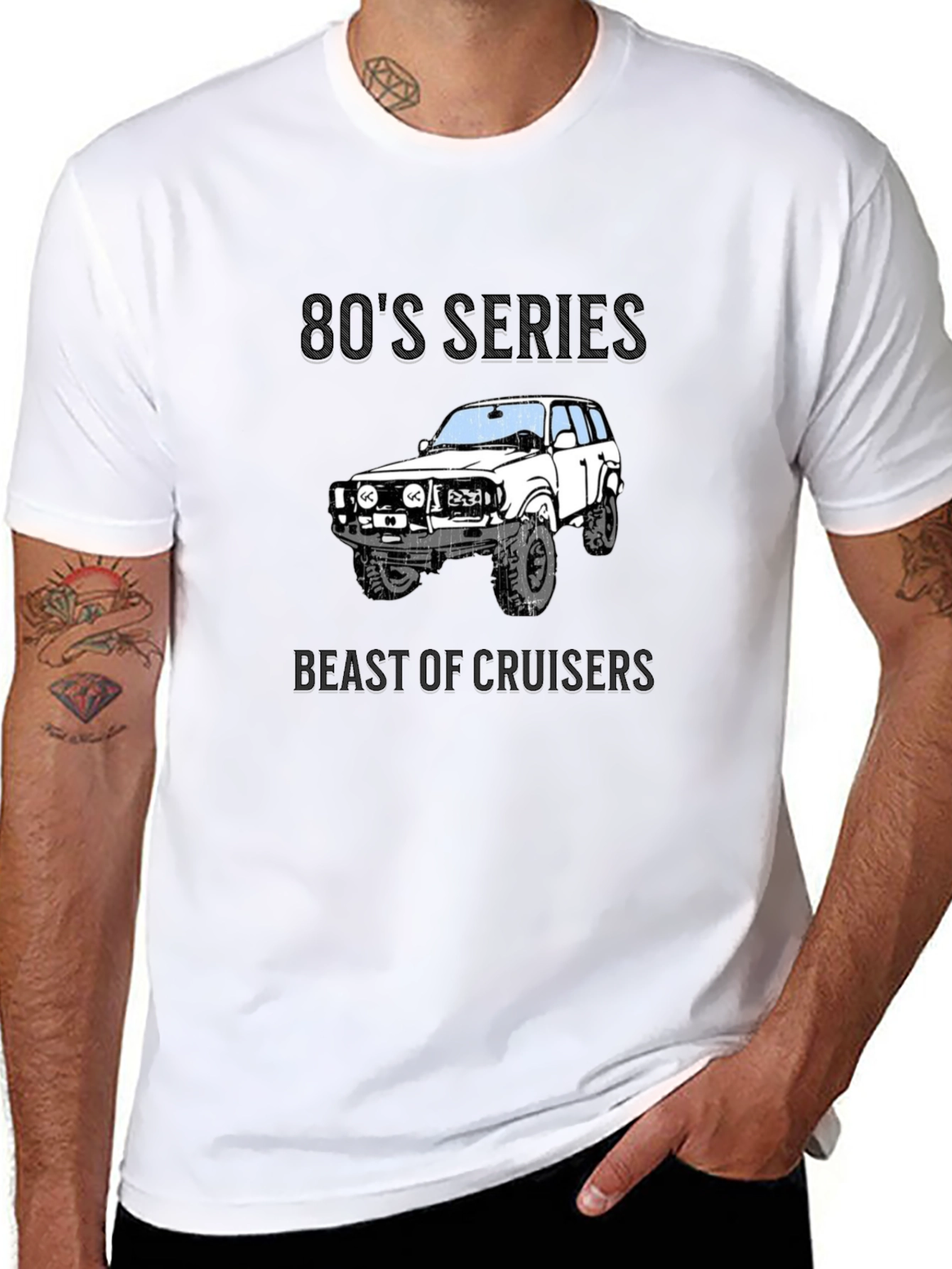 80s Series Cruiser Black T-Shirt