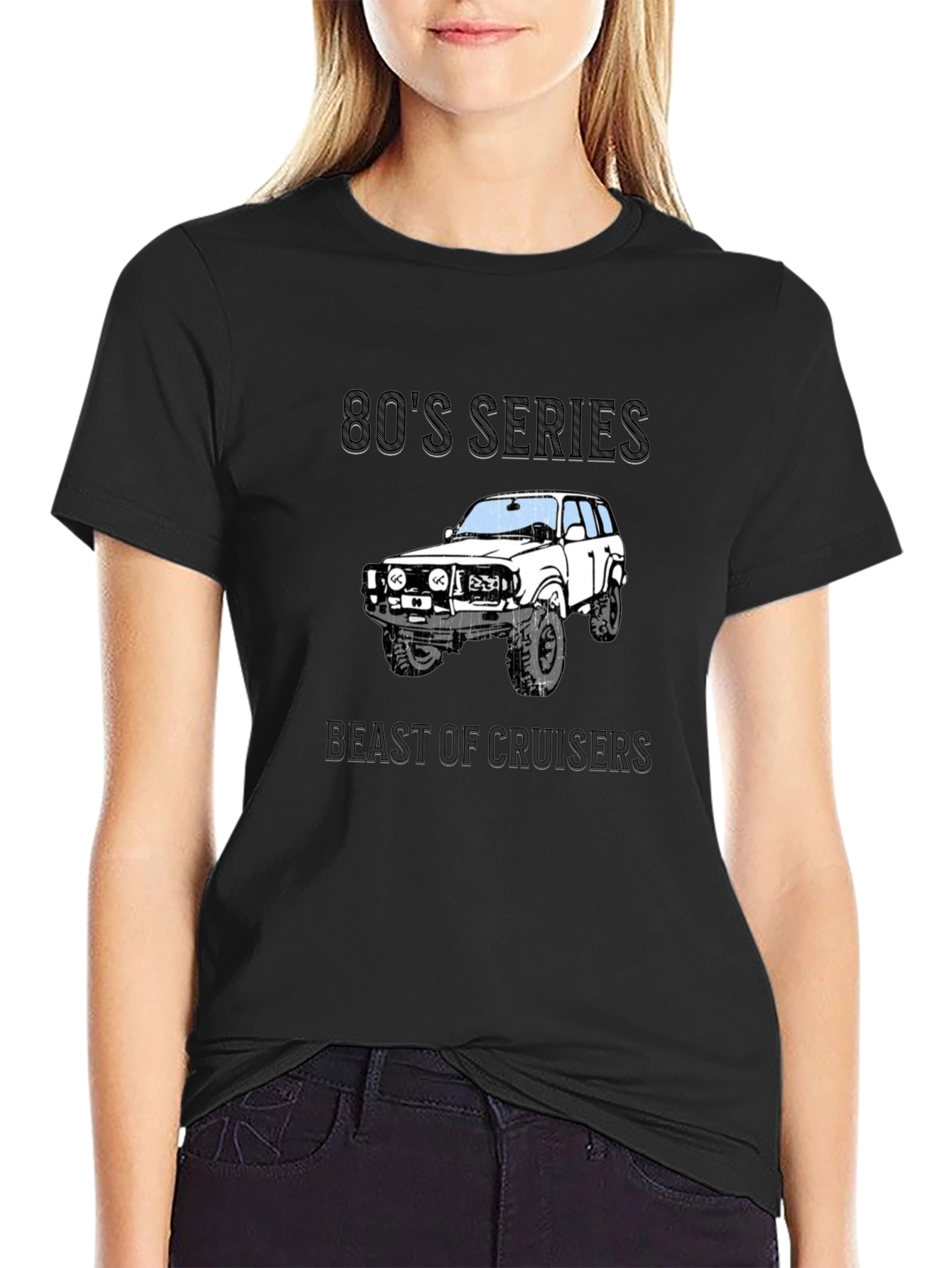 80s Series Cruiser Black T-Shirt