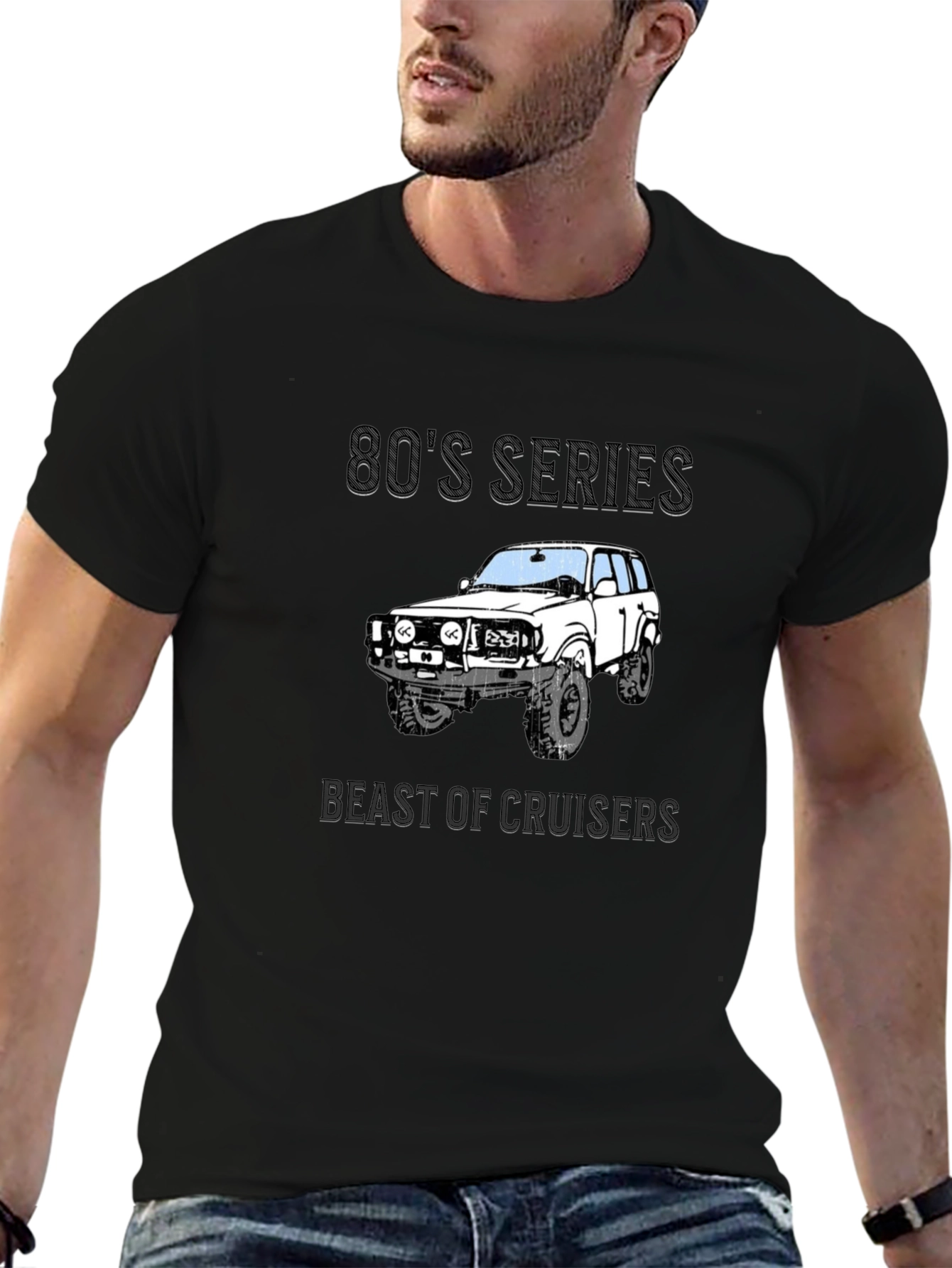 80s Series Cruiser Black T-Shirt