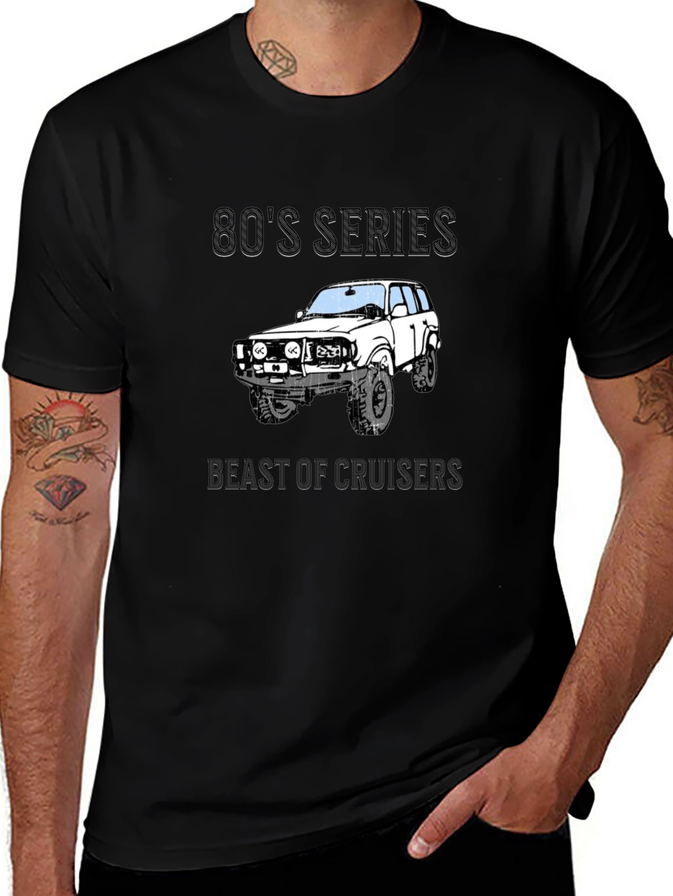 80s Series Cruiser Black T-Shirt