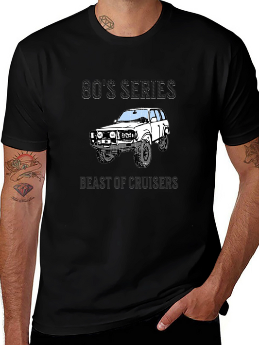 80s Series Cruiser Black T-Shirt