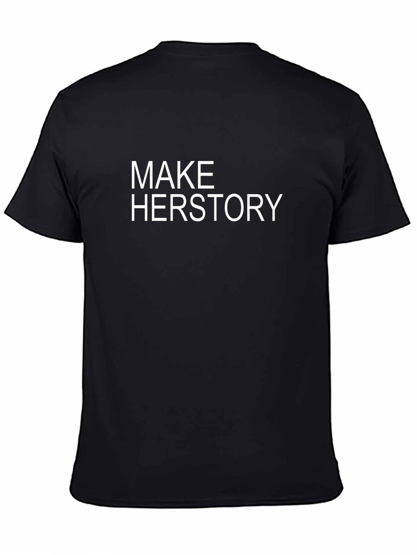 Make Herstory Black Graphic Tee