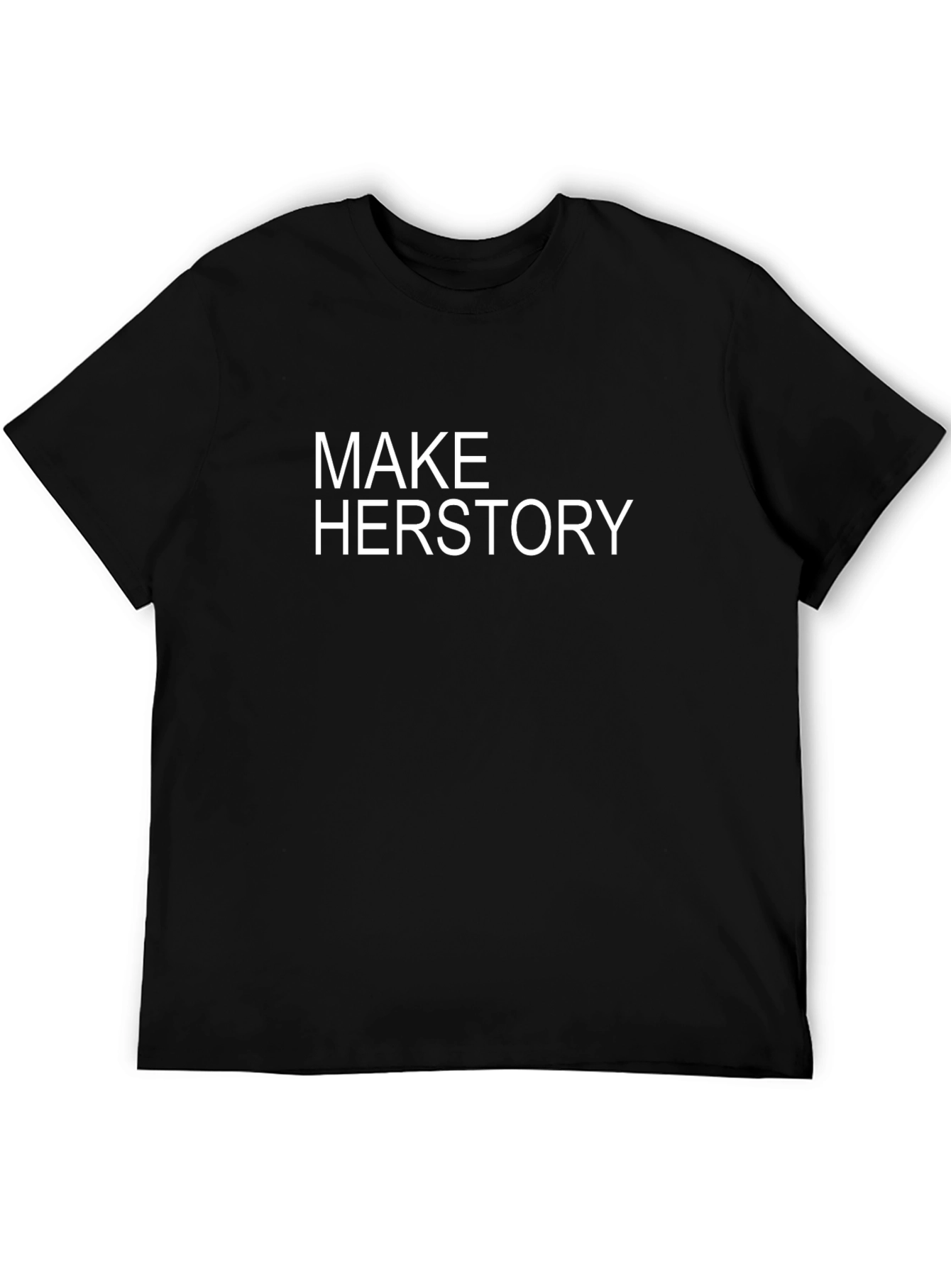 Make Herstory Black Graphic Tee