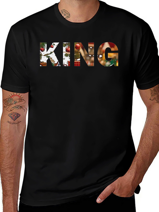 Christmas King Graphic Tee - Holiday Style