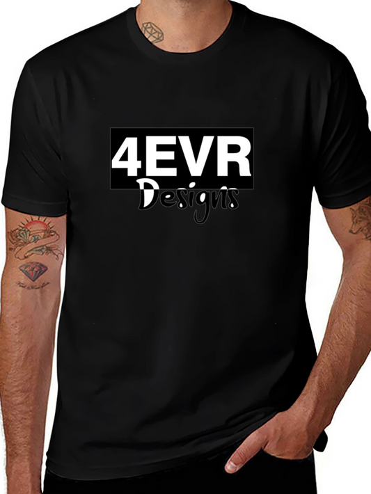 4EVR Design Black T-Shirt