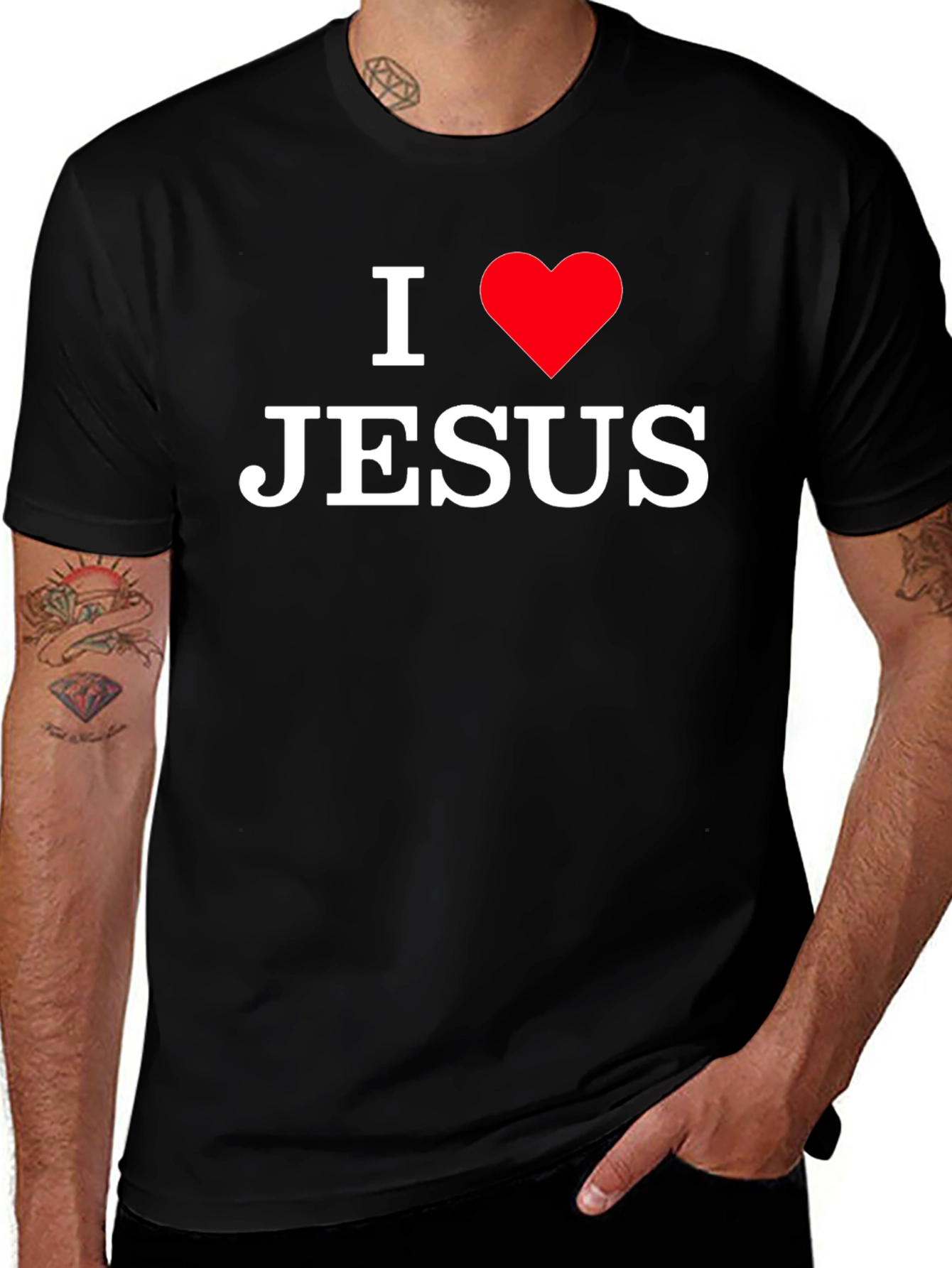 I Love Jesus T-Shirt - Christian Apparel