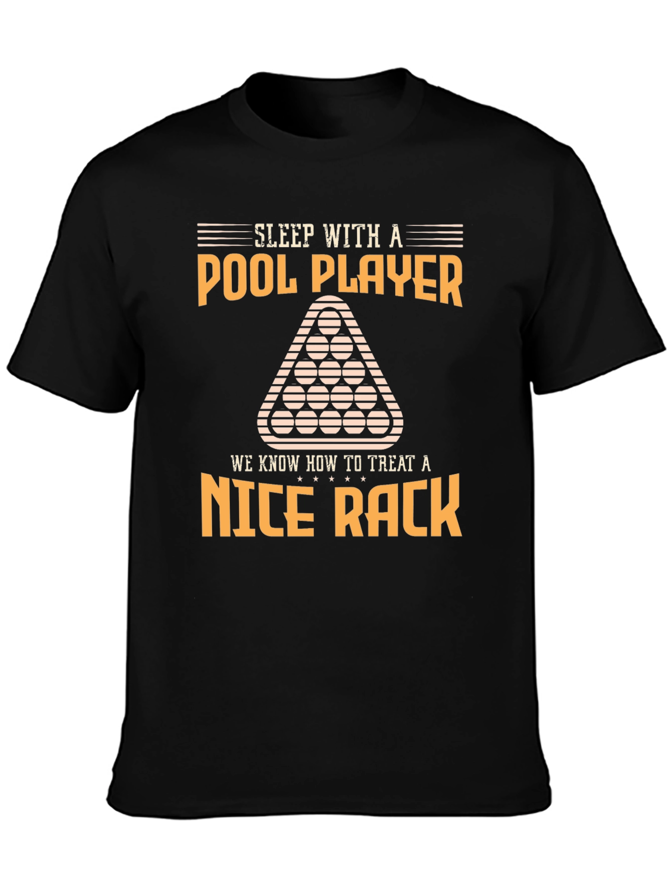 Pool Player Nice Rack T-Shirt