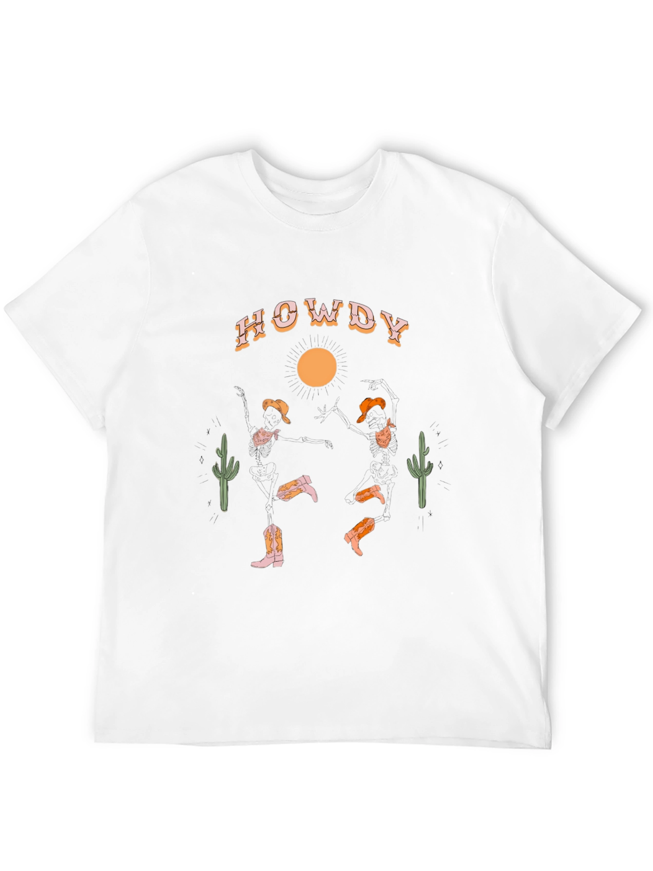 Howdy Desert Graphic Tee - Western Style Shirt