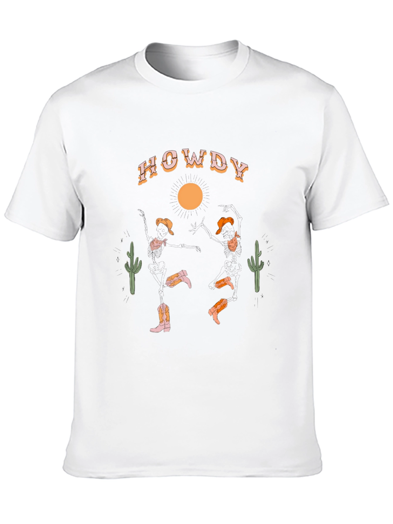 Howdy Desert Graphic Tee - Western Style Shirt