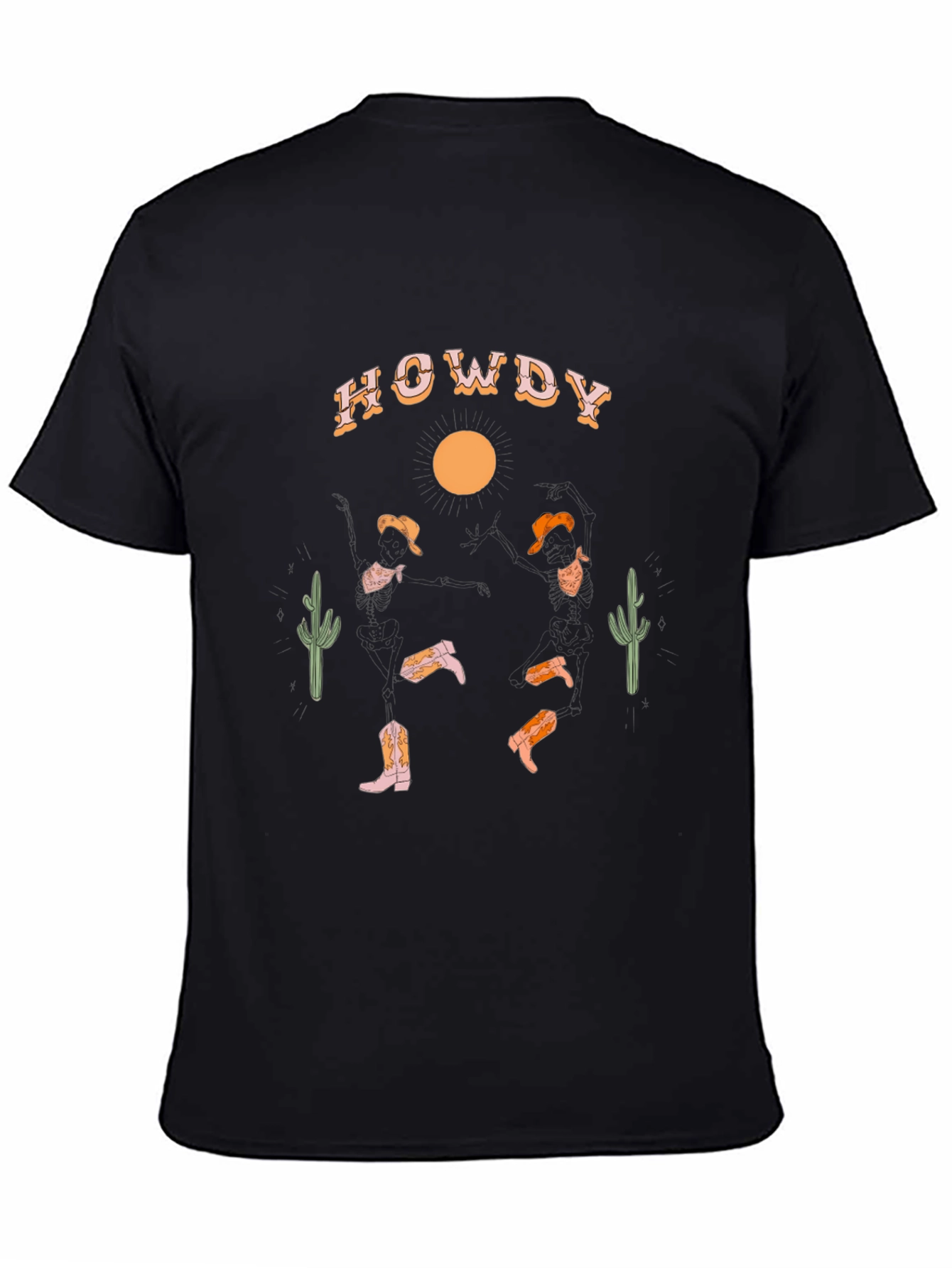 Howdy Desert Graphic Tee - Western Style Shirt
