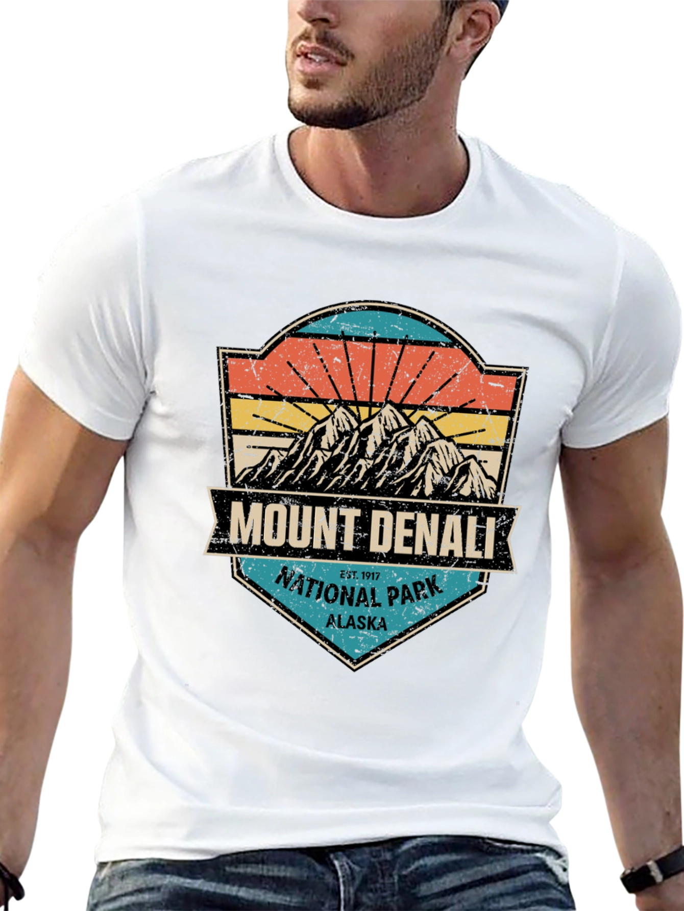 Mount Denali National Park Graphic Tee