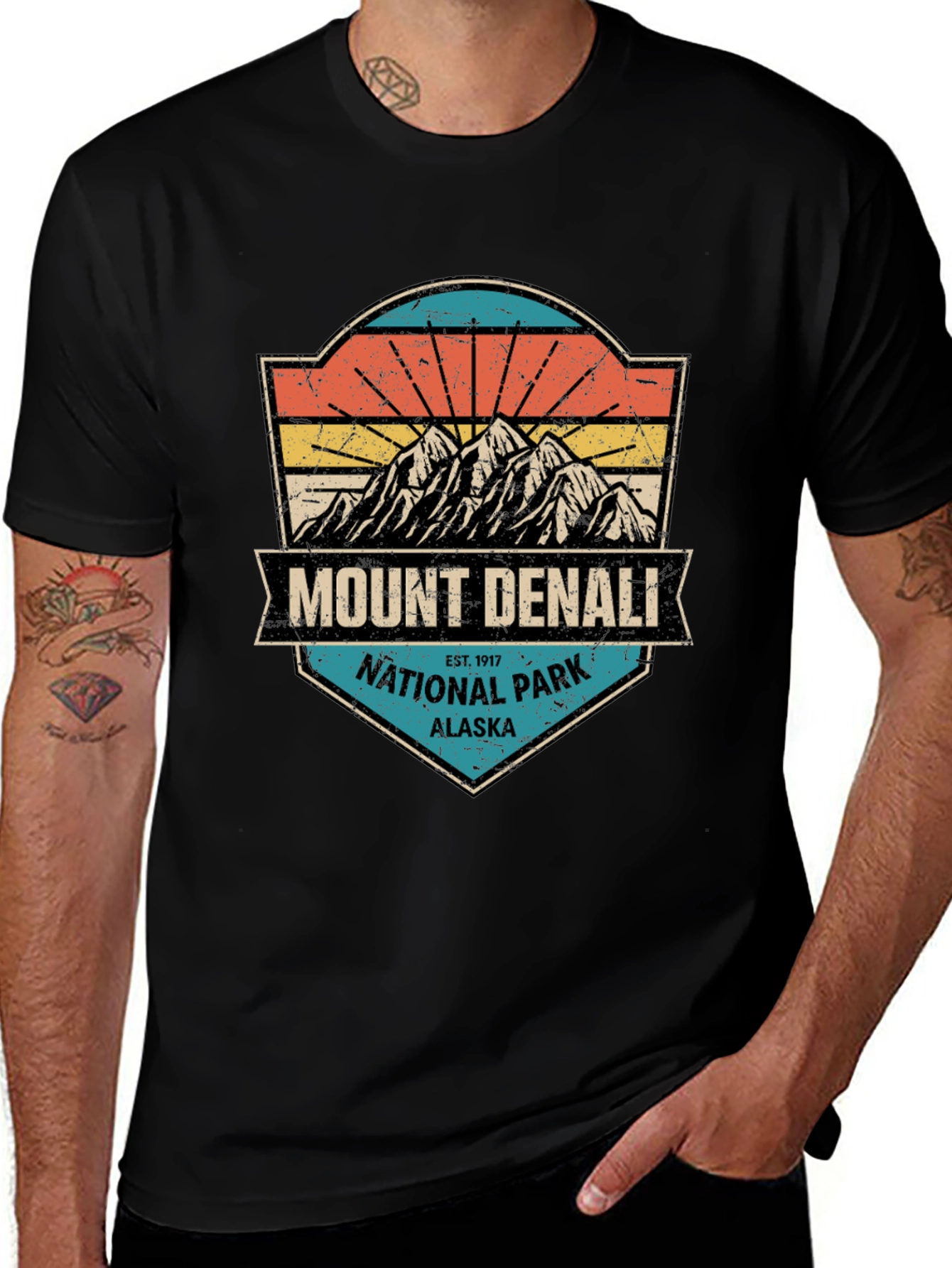 Mount Denali National Park Graphic Tee