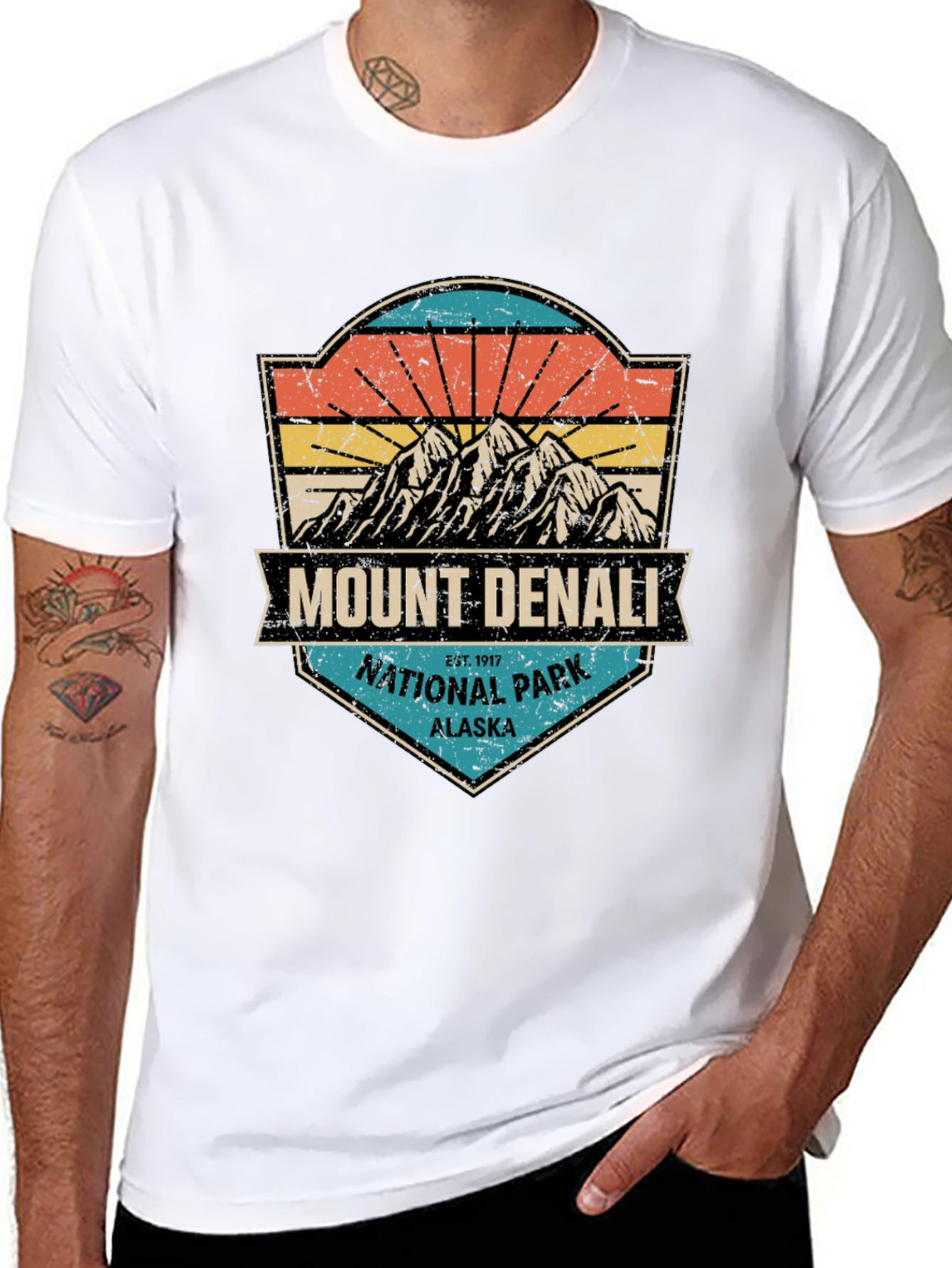 Mount Denali National Park Graphic Tee
