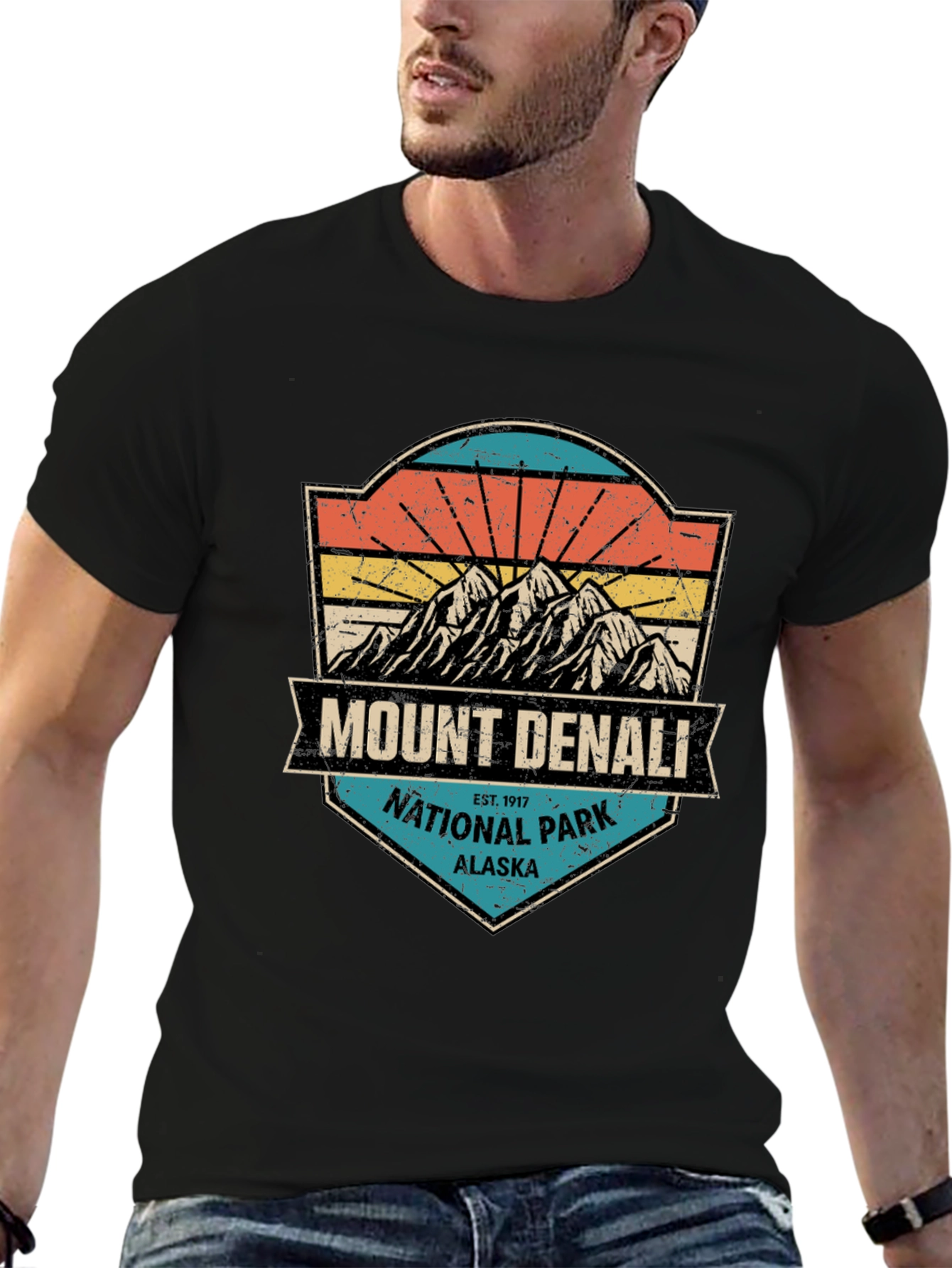 Mount Denali National Park Graphic Tee