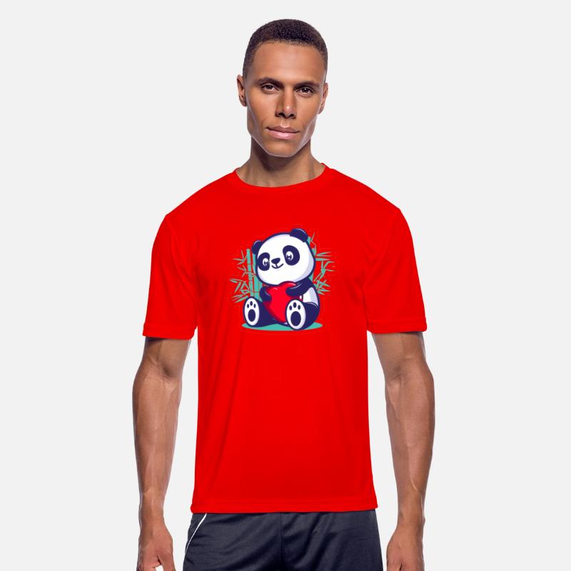 Panda Heart Love Romantic