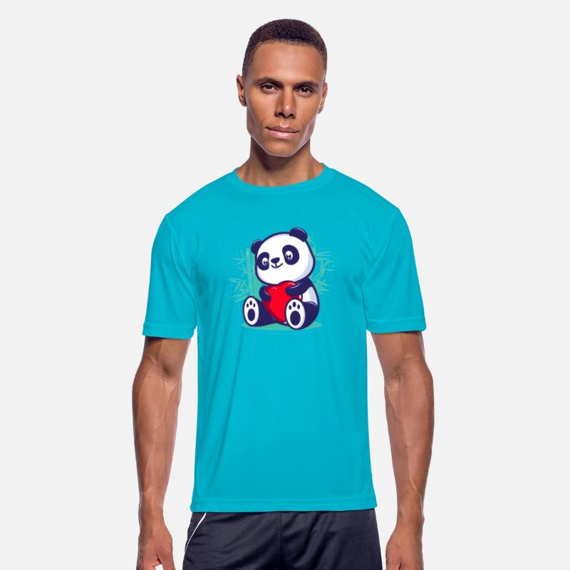 Panda Heart Love Romantic