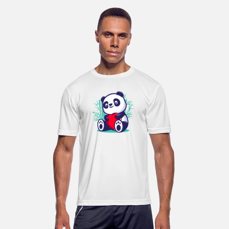 Panda Heart Love Romantic