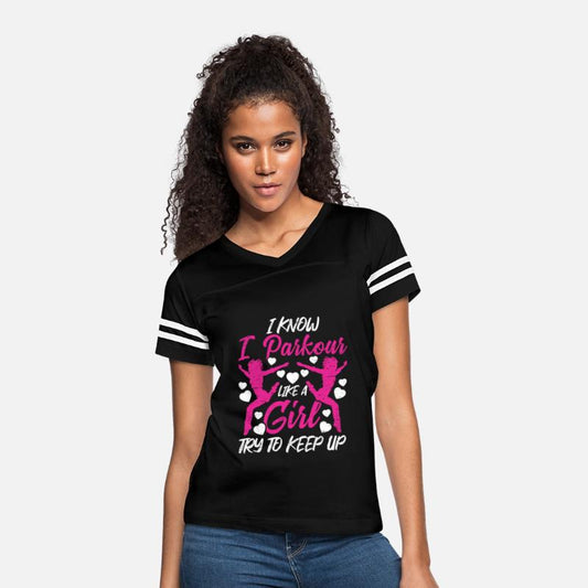 Parkour Girl Run Jump Flip Freerunning Acrobatic