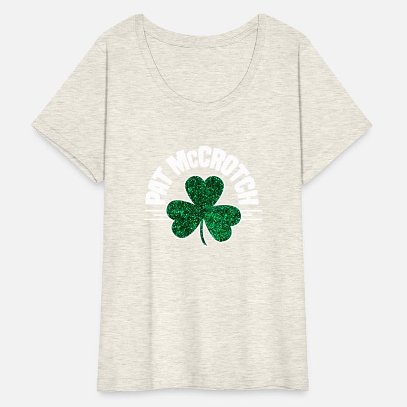 Pat Mccrotch St Patric Day Irish Name Shamrock