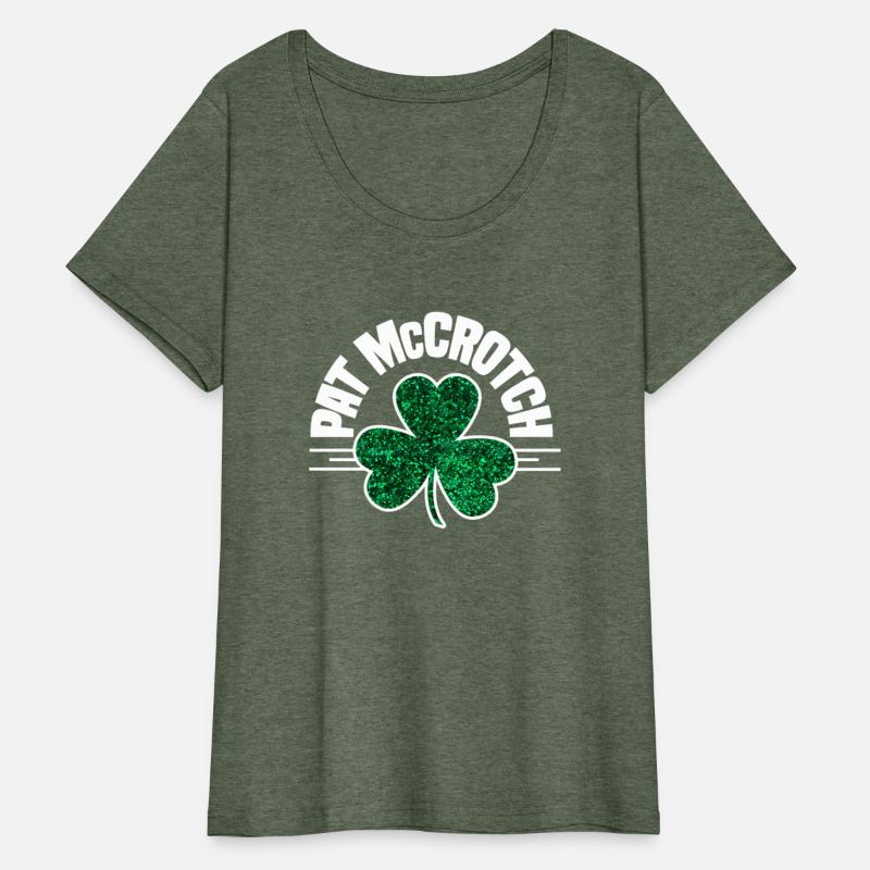 Pat Mccrotch St Patric Day Irish Name Shamrock