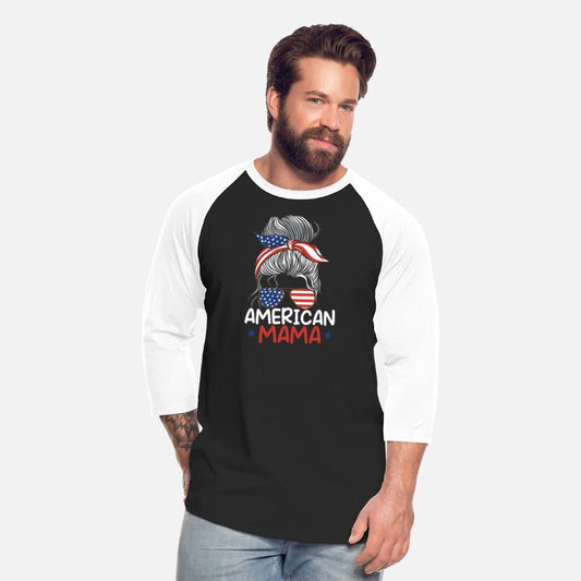 Patriotic America USA 4th Of July American Mama