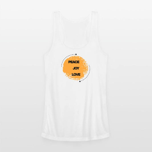 Peace Joy Love Circular Art Design