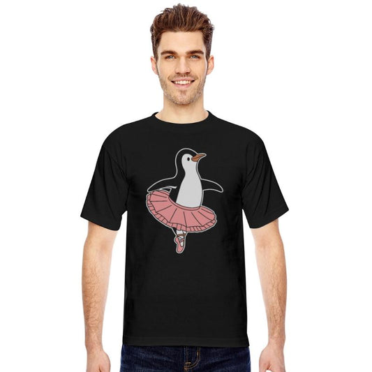 Penguin Ballet Dance Ballerina Fun Illustration