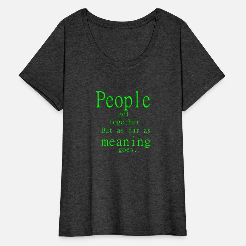 People get together