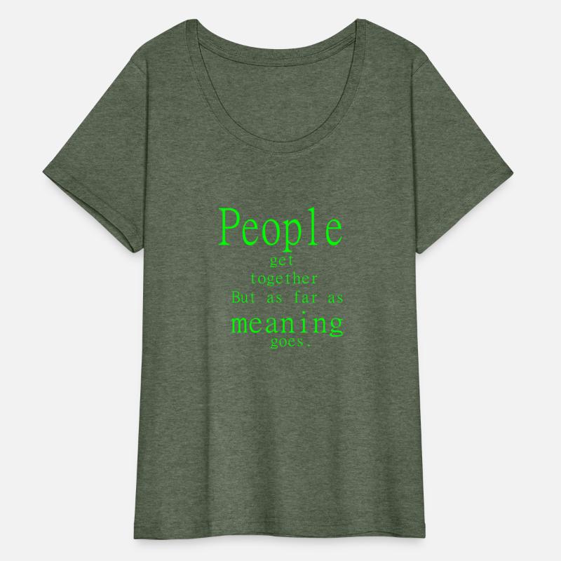 People get together