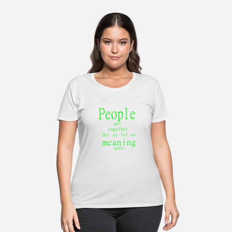 People get together