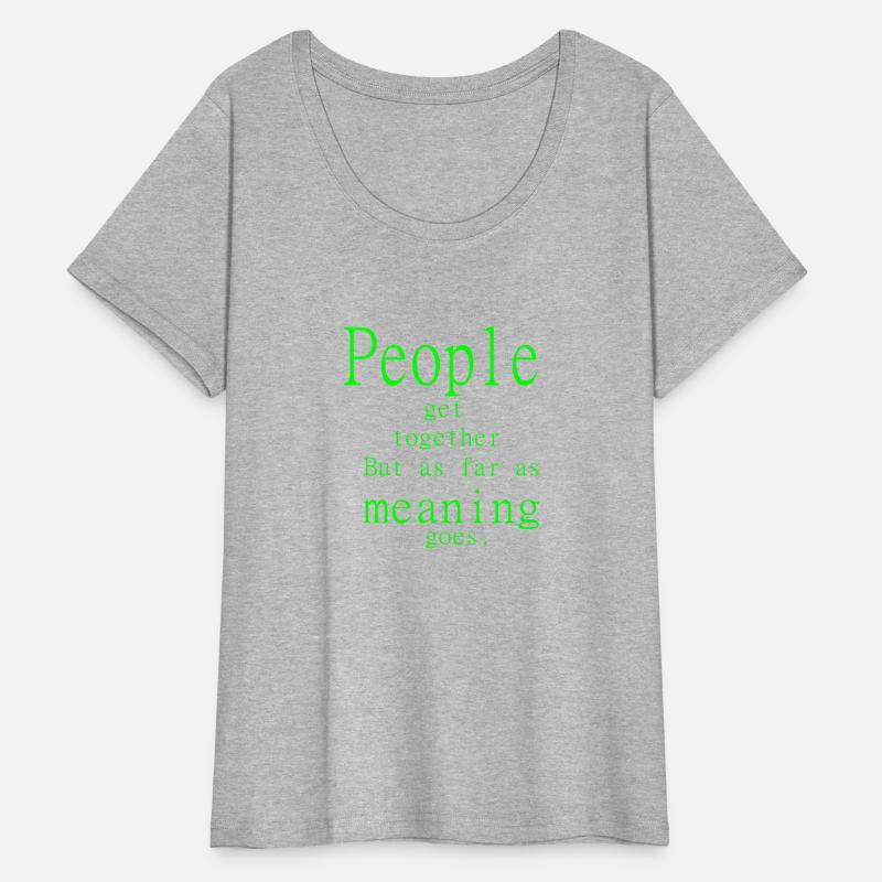 People get together