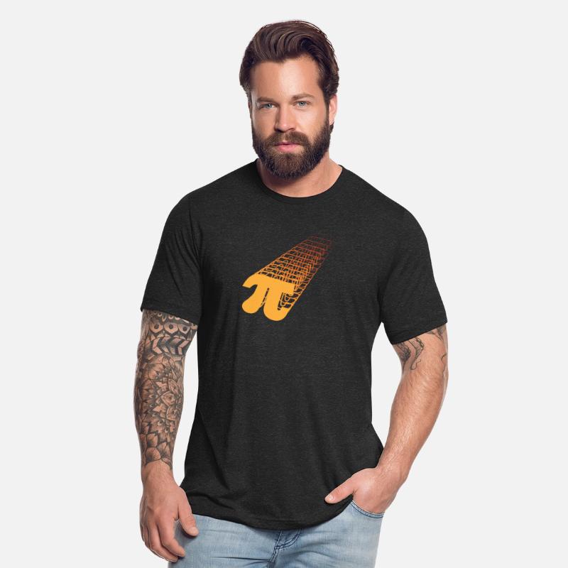 Pi Symbol Fading Orange To Red Infinity