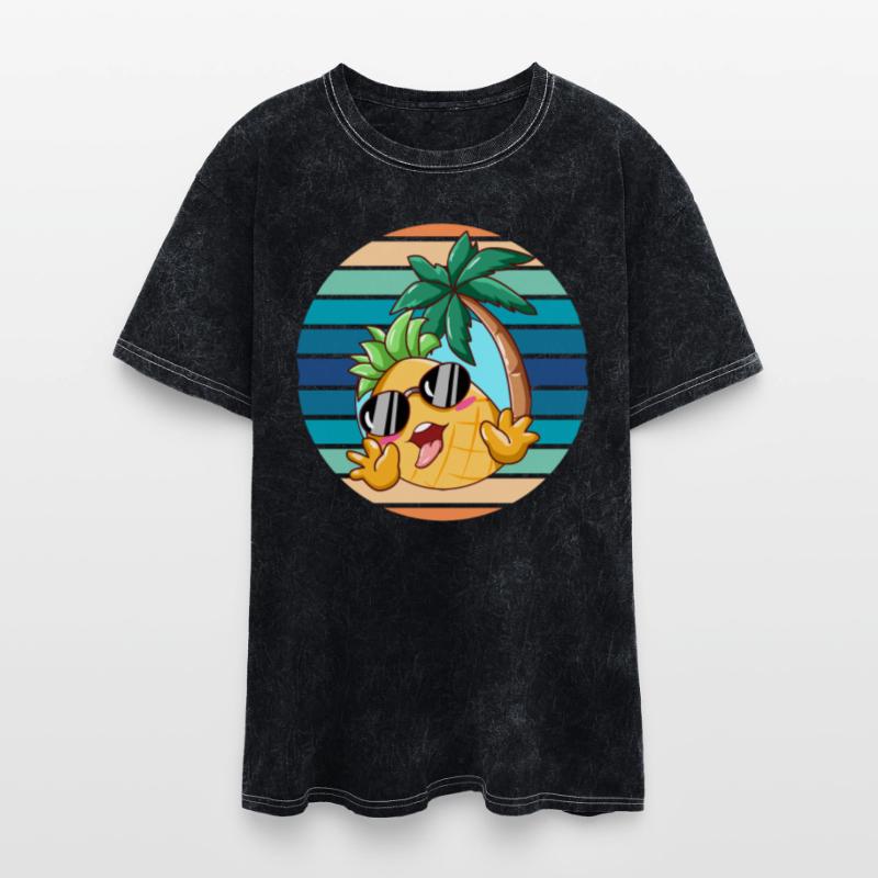 Pineapple with Sunglasses