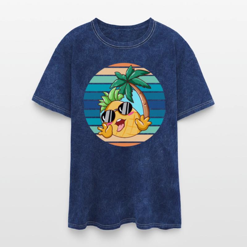 Pineapple with Sunglasses