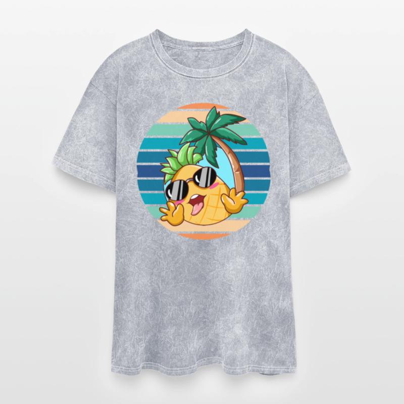 Pineapple with Sunglasses