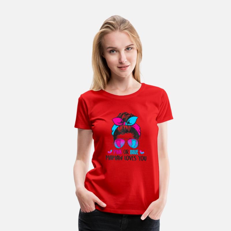 Pink or Blue Mamaw loves you s Gender Reveal