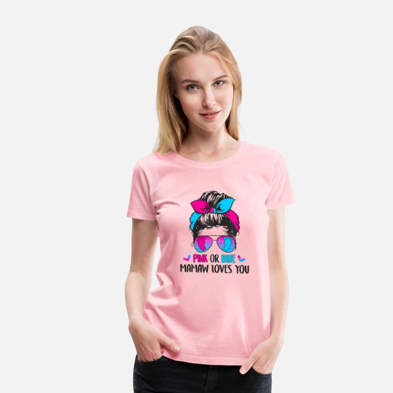 Pink or Blue Mamaw loves you s Gender Reveal