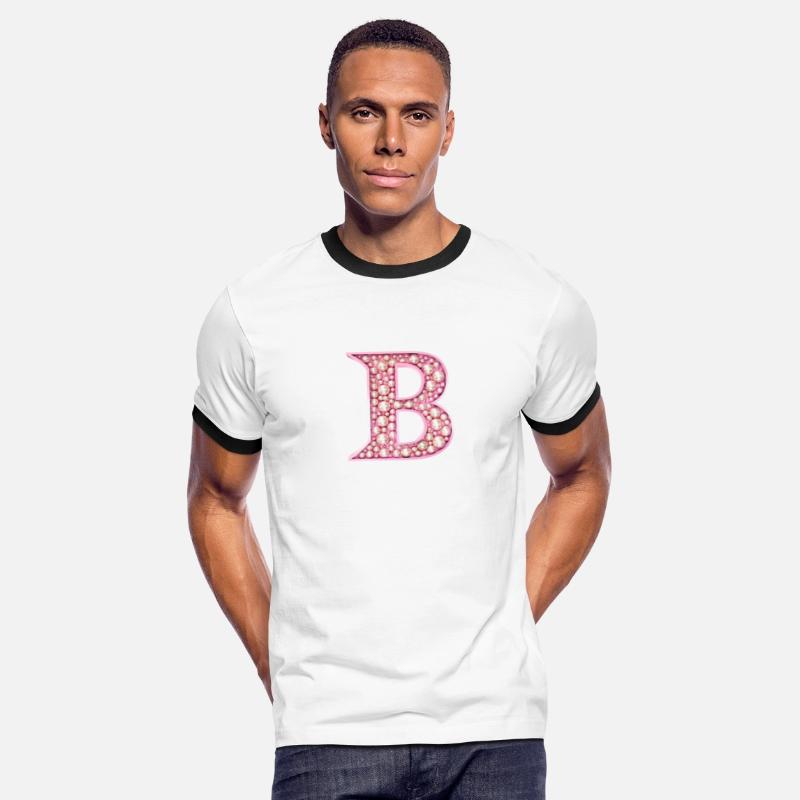 Pink Pearl Letter 'B' Sticker - Girly Alphabet Dec