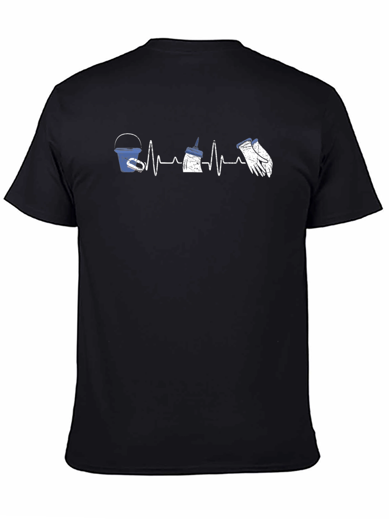 Painters Pulse Graphic Tee - Black