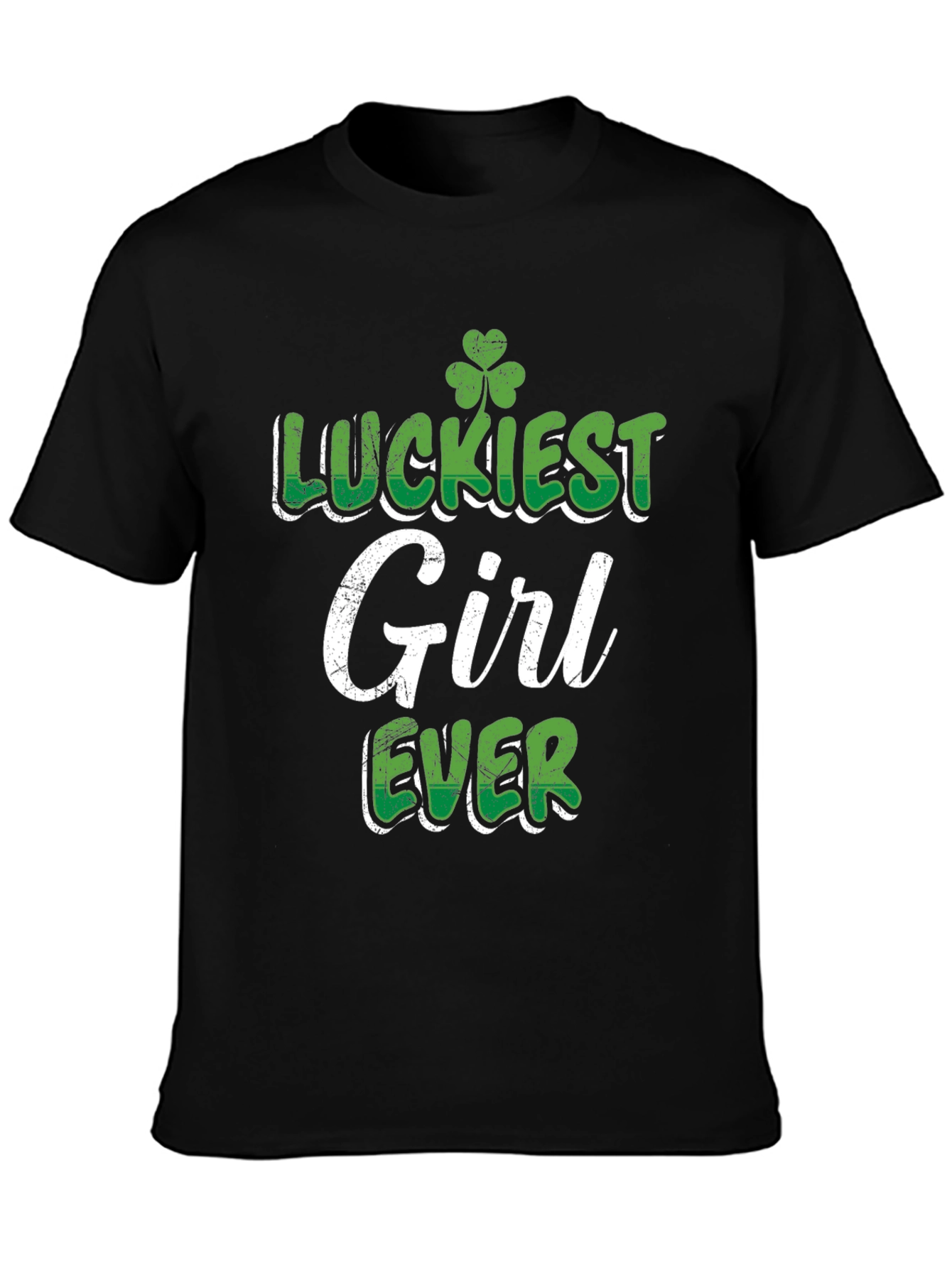 Lucky Girl St. Patricks Day Tee