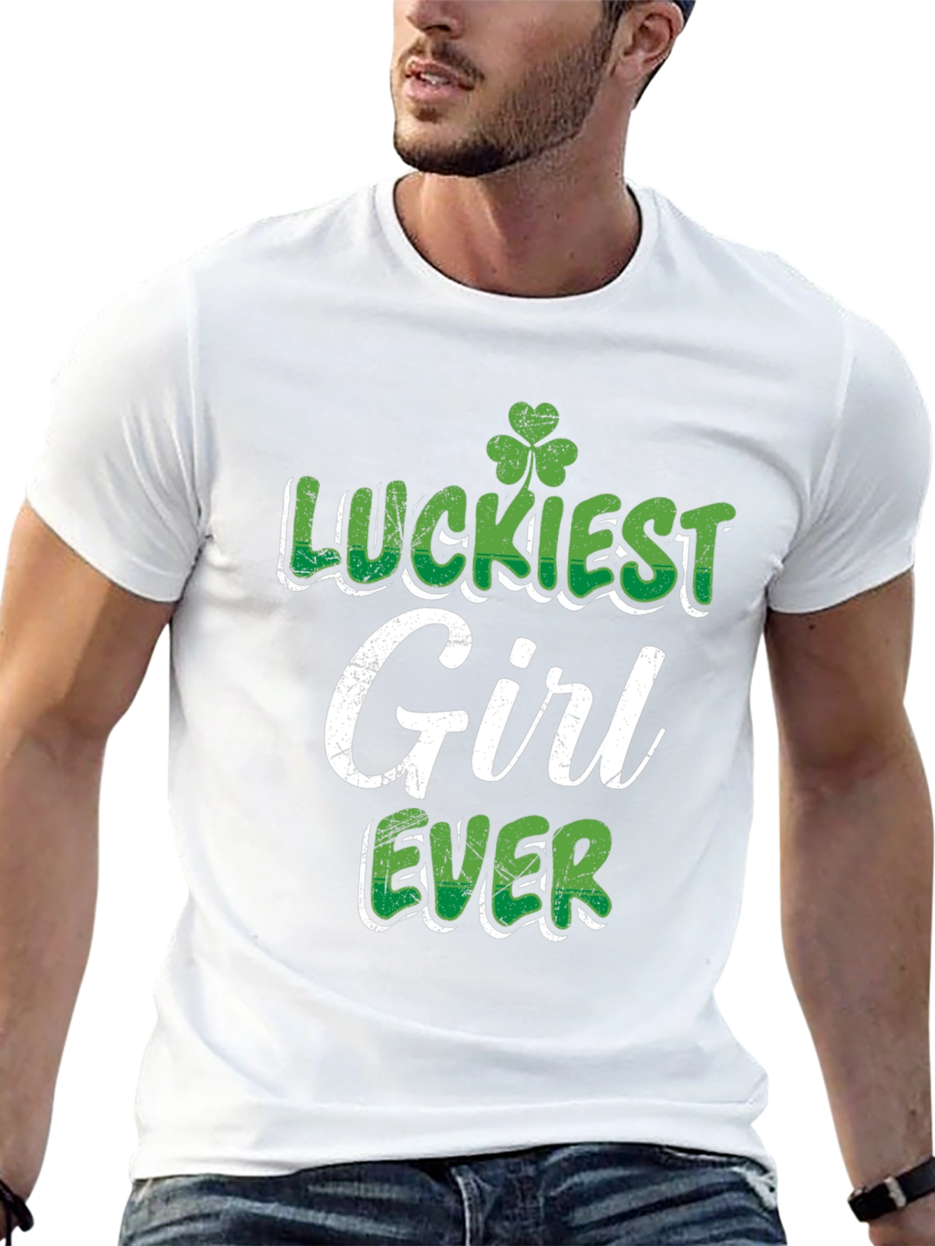 Lucky Girl St. Patricks Day Tee