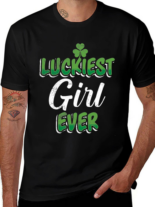 Lucky Girl St. Patricks Day Tee