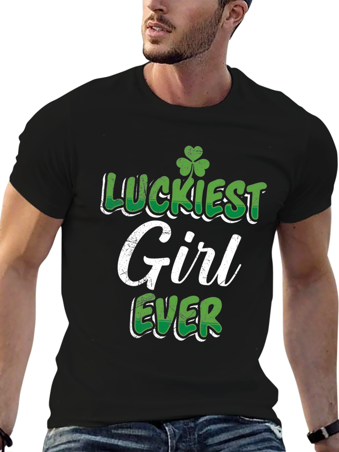 Lucky Girl St. Patricks Day Tee