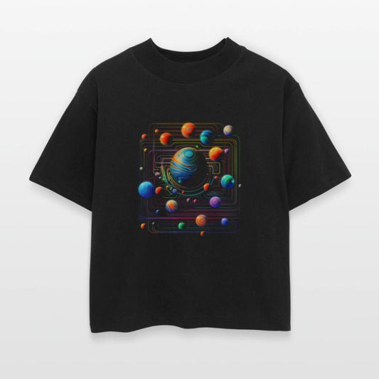 Planet Colorful Geometric Graphic