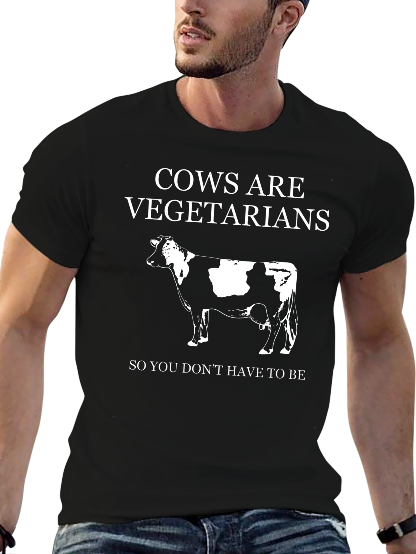 Cows Are Vegetarians Graphic Tee
