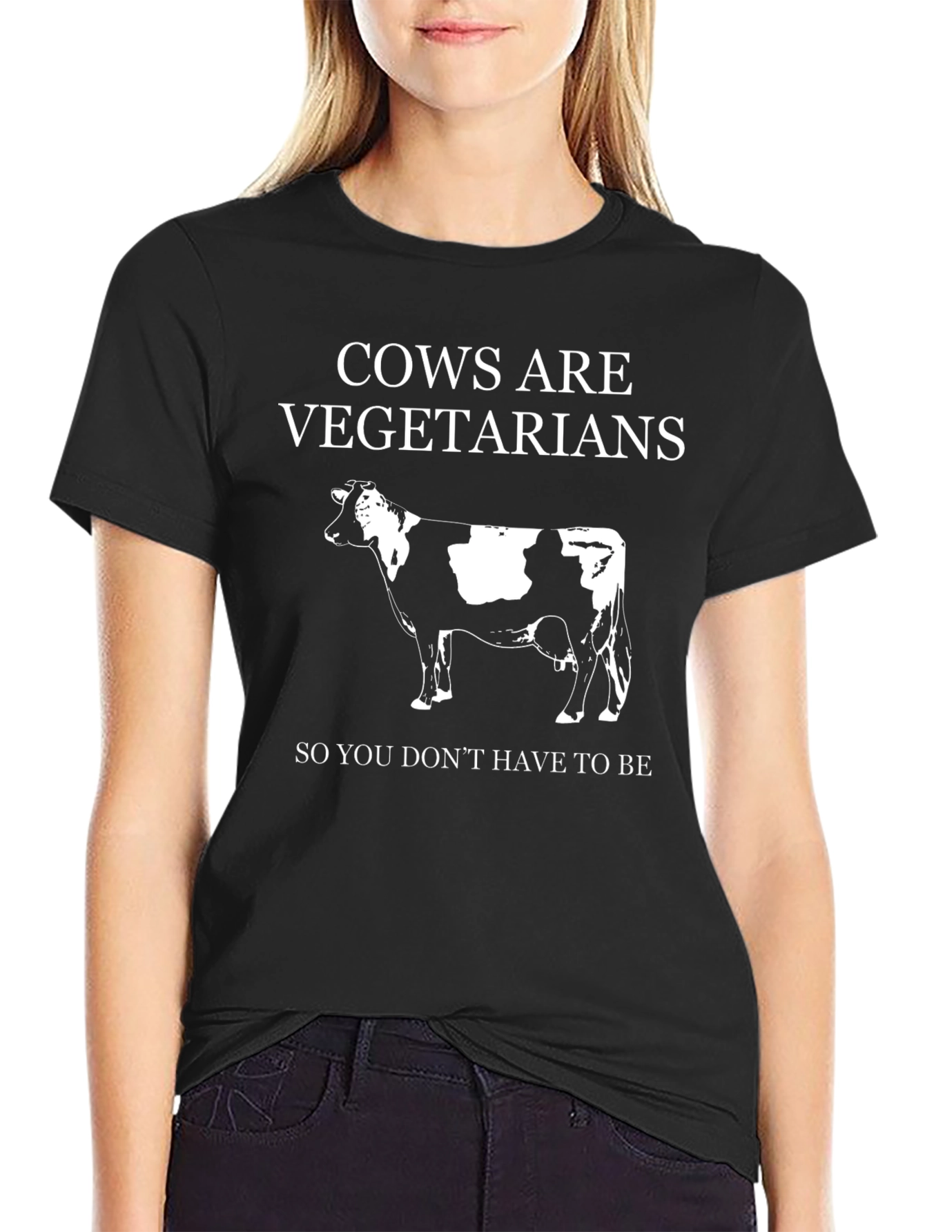 Cows Are Vegetarians Graphic Tee