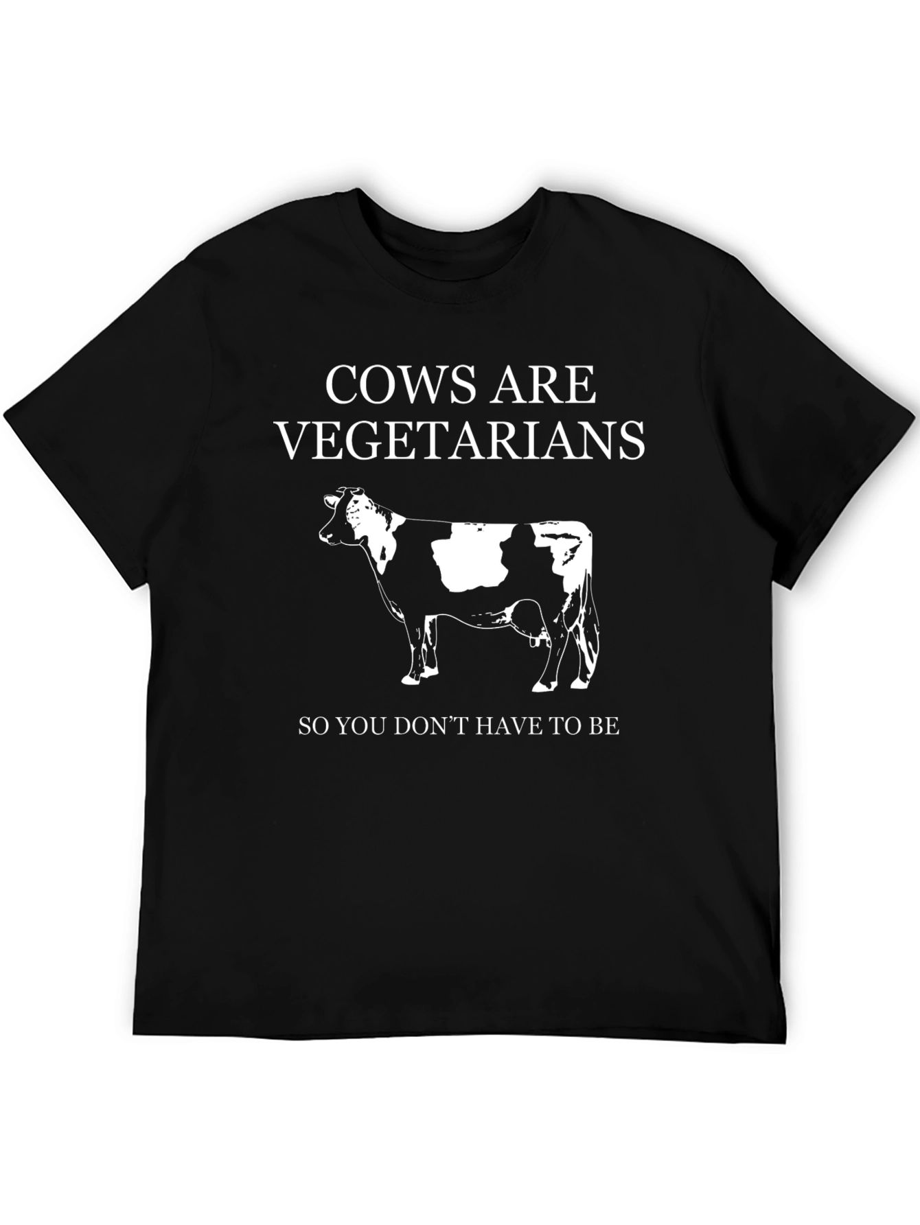 Cows Are Vegetarians Graphic Tee