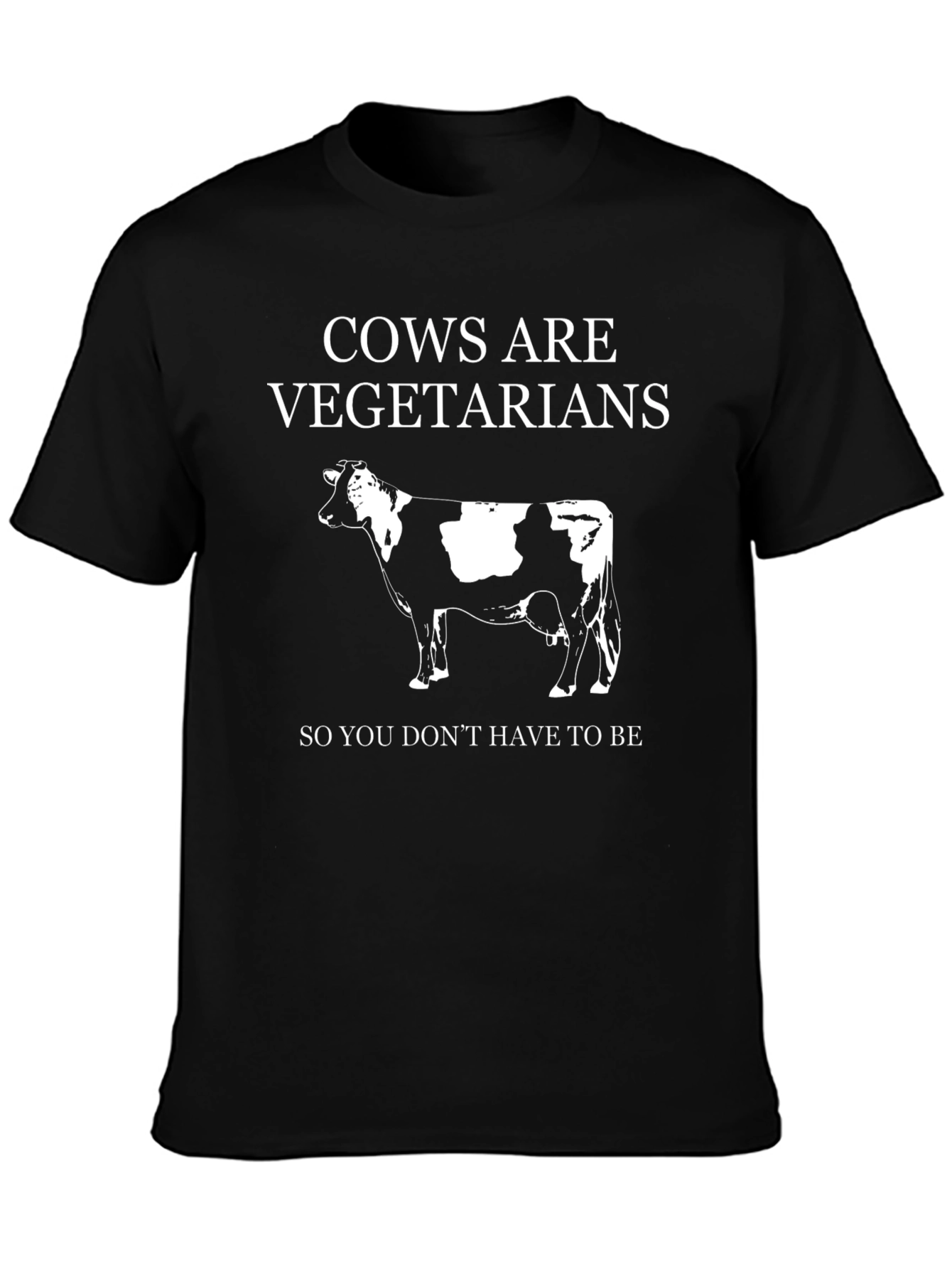 Cows Are Vegetarians Graphic Tee