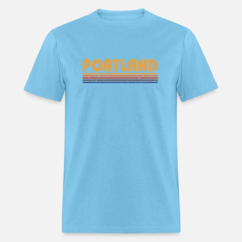 Portland Oregon 80S Style