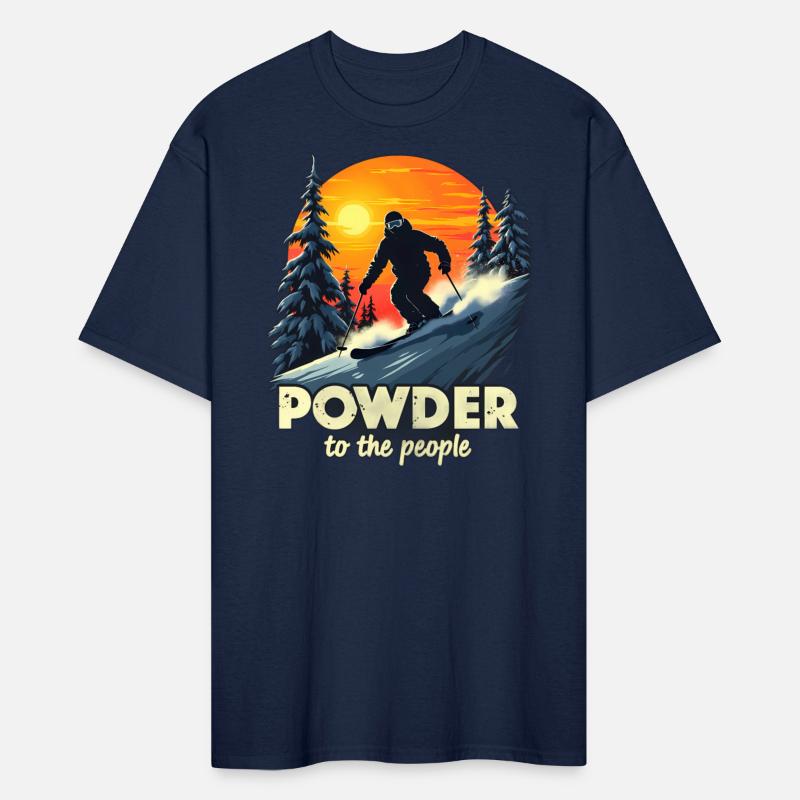 POWDER TO THE PEOPLE SKI LOVERS